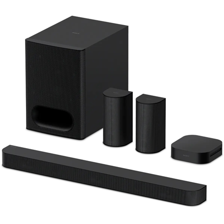Sony 5.1ch koduteatri süsteem HTS60, BRAVIA Theatre System, 6 kõlarit, Bluetooth