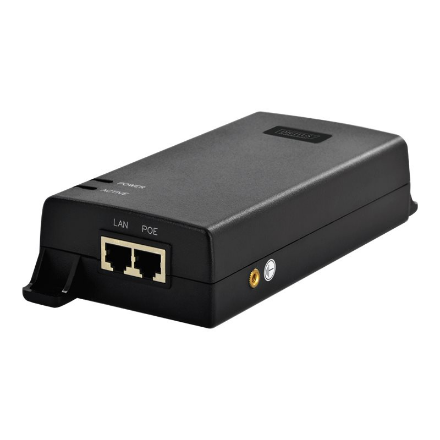 DIGITUS DN-95104 – 60 W Gigabit Ethernet PoE Ultra injektor, IEEE 802.3af/at