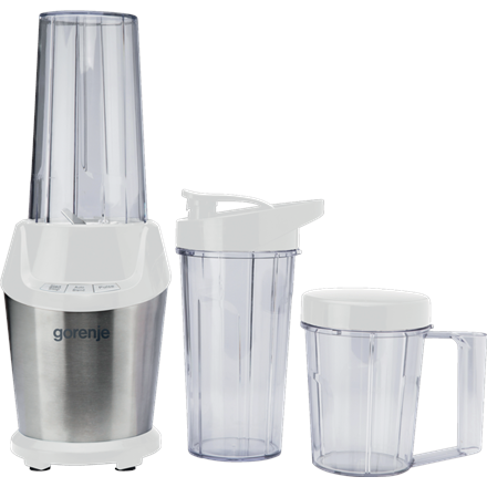 Gorenje BN1000E – 1000 W jääpurustusfunktsiooniga lauamikser, 0.75 l Tritani kann, valge