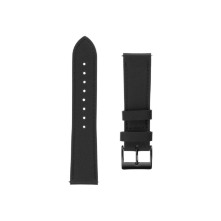 FIXED FIXLST-22MM-BK – nahast kellarihm, 22 mm, smartwatches, must, kiirkinnitusega