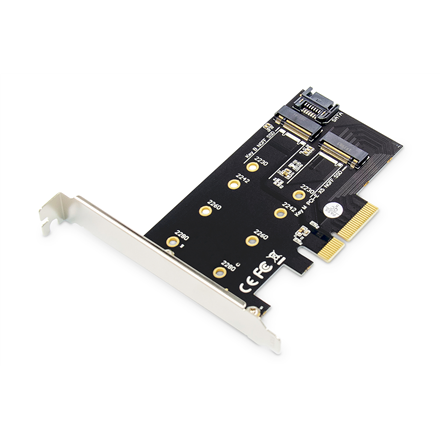 DIGITUS DS-33170 – PCI Express 3.0 x4 adapterkaart M.2 NGFF/NVMe SSD-dele