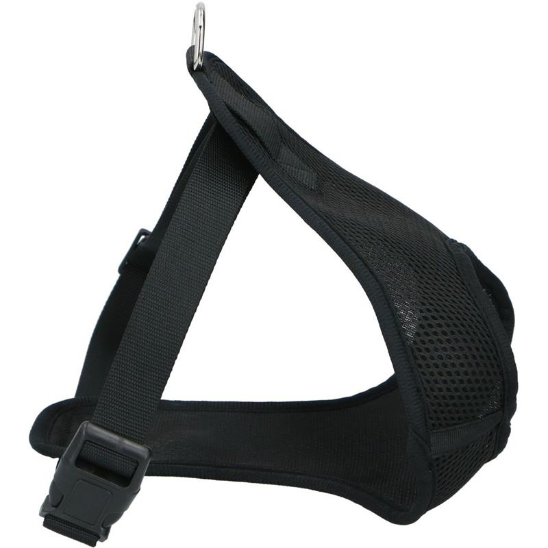 Dog harness, 67.6 × 106.5 cm, size L, Black