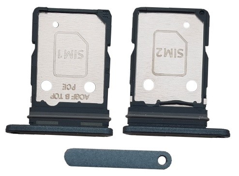 SIM-kaardi hoidja Samsung A376 A37 5G halliroheline originaal (service pack)