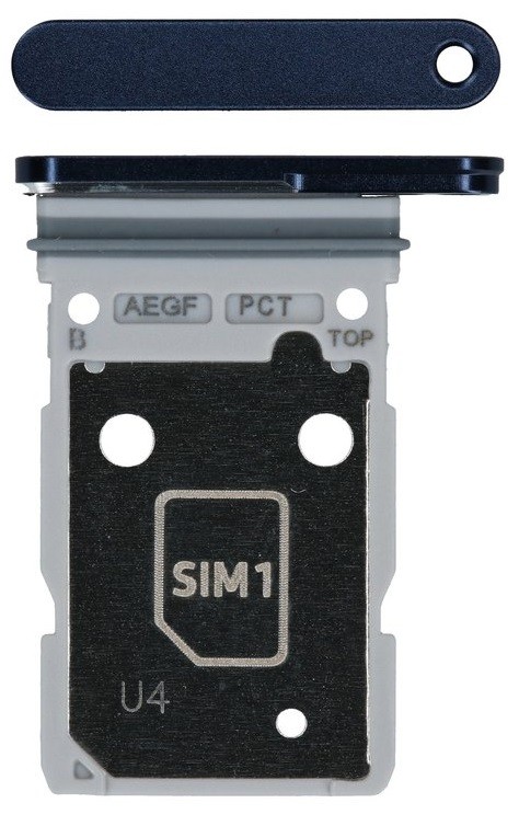 Держатель SIM-карты Samsung A576 A57 5G Navy оригинальный (service pack)