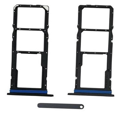 SIM-kaardi hoidik Honor X5c Plus Black originaal (service pack)