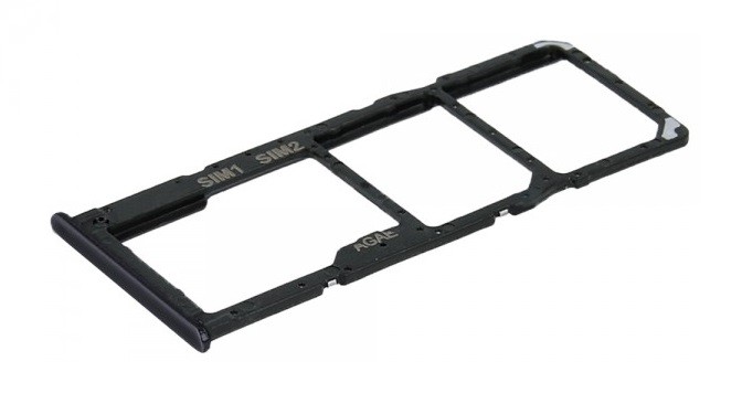 Originaal Samsung A515 A51 2020 SIM-kaardi hoidik, Prism Crush Black värvi (kasutatud, A-klass)
