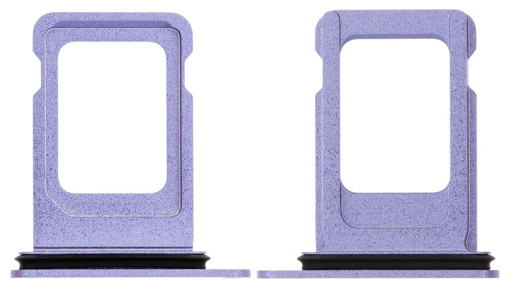 Держатель SIM-карты для iPhone 12 Purple оригинал (б/у Grade A)