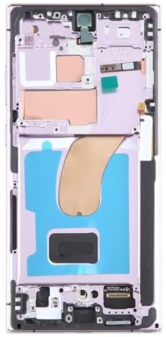Samsung Galaxy S23 Ultra 5G (S918) lavendlivärvi OLED-ekraanimoodul puutepaneeli ja raamiga (1:1 OEM)