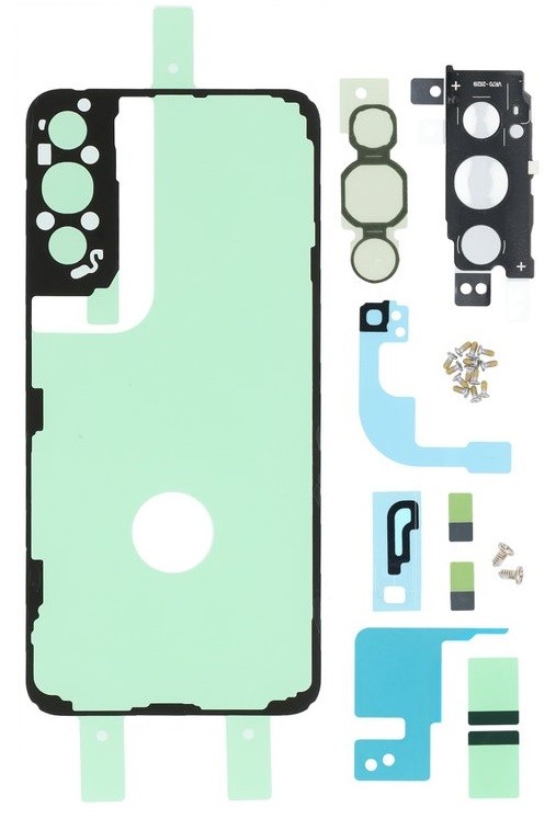Kleebiste komplekt Samsung S906 S22 Plus tagakaanele, originaal (hoolduspakend)