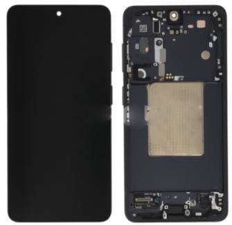 LCD-ekraan Samsung S942 S26 puuteekraani ja raamiga, must, originaal (kokkupandud hoolduskomplekt)