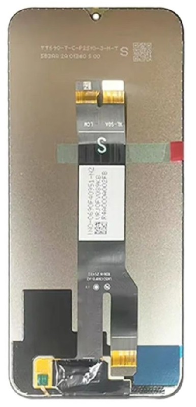 Xiaomi Redmi A7 Pro must ekraanimoodul puutepaneeli ja raamiga (ORG)