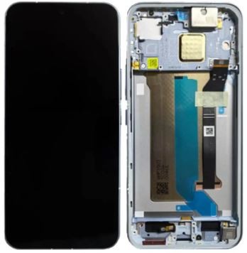 Оригинальный синий дисплейный модуль Xiaomi Poco X8 Pro Max 5G с сенсорным стеклом и рамкой (сервисная упаковка)