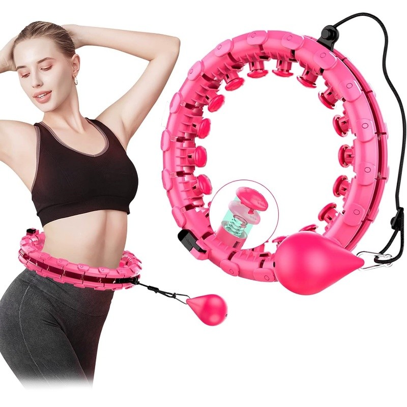 Smart Hula Hoop HHP002 võimlemisrõngas, roosa