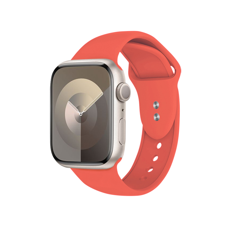 Crong Liquid rihm Apple Watch 38 / 40 / 41 / 42 mm kellale, korallpunane