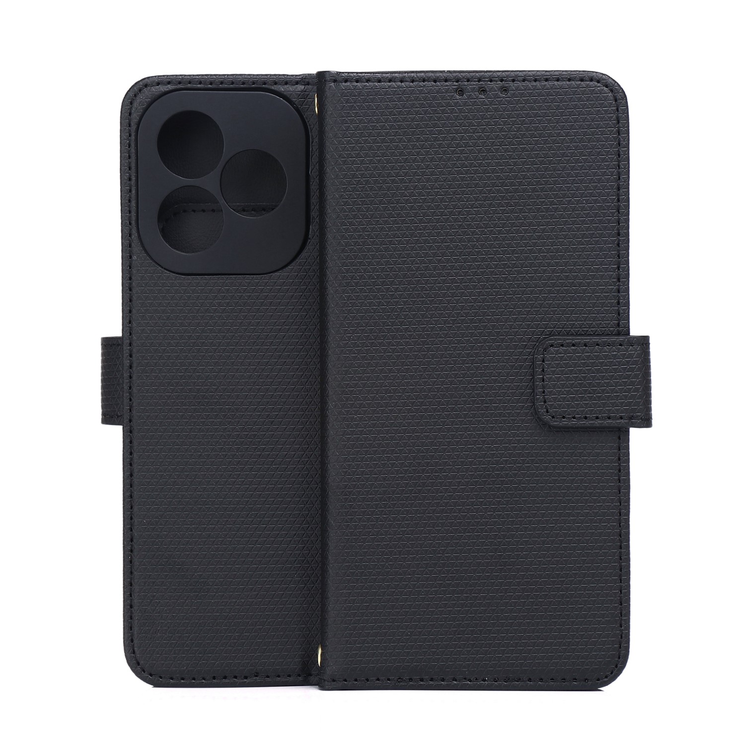 TFO Smart Triangle kaanega ümbris Xiaomi Redmi A7 Pro telefonile – must