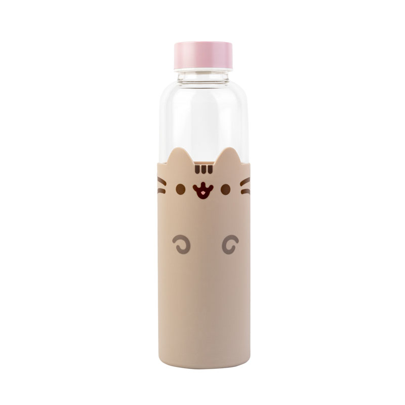 Pusheen klaasist veepudel, 500 ml