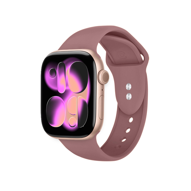 Crong Liquid Apple Watch rihm, 38/40/41/42 mm, puudriroosa