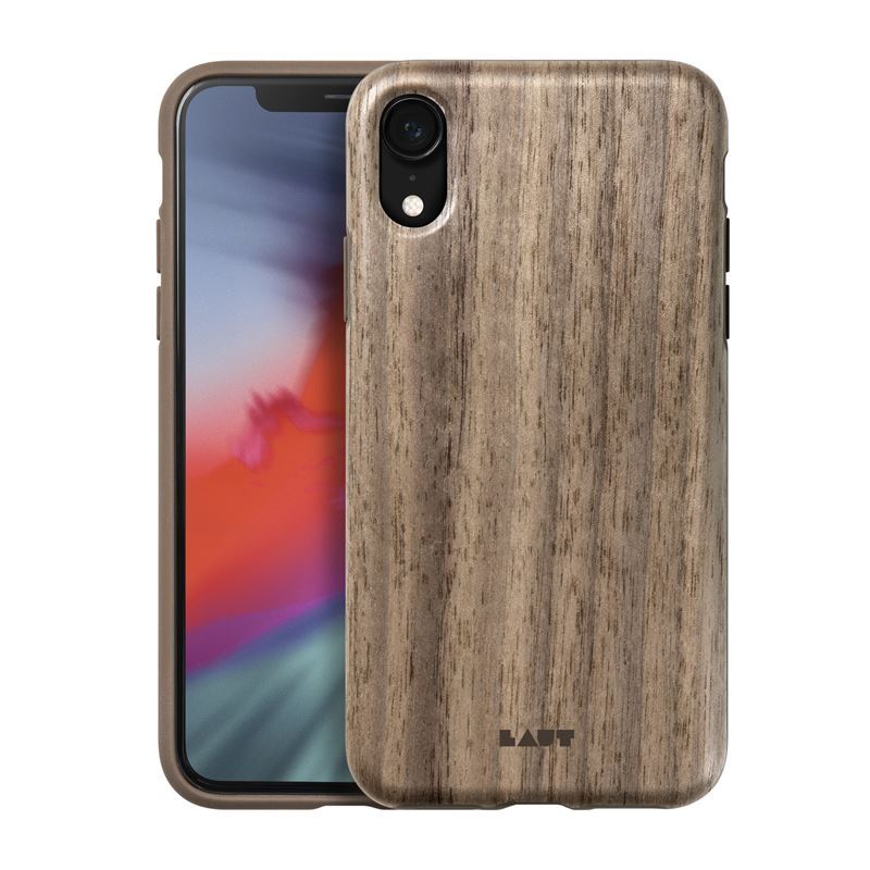 Laut PINNACLE ümbris seadmele iPhone XR, naturaalse pähklipuiduga