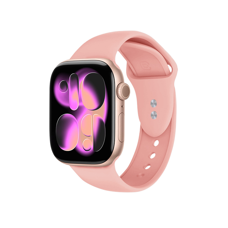 Crong Liquid rihm Apple Watch 38 / 40 / 41 / 42 mm, lõheroosa