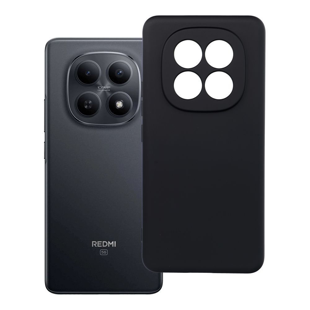 Silikoonist ümbris XIAOMI Redmi Note 15 Pro 4G musta värvi jaoks