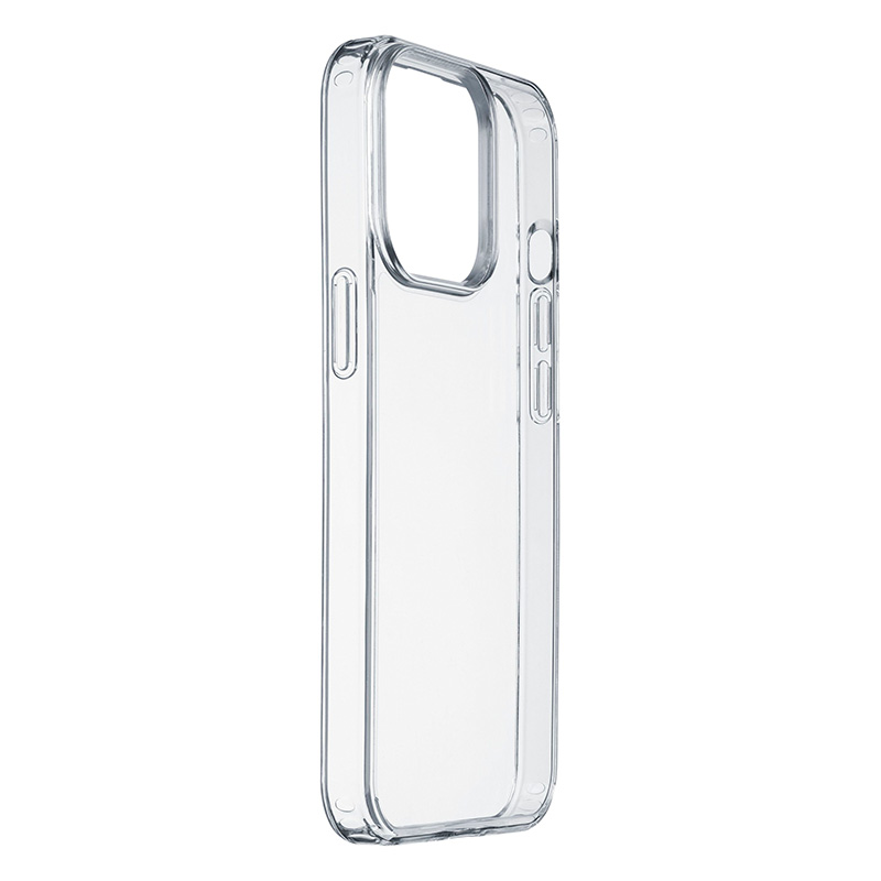 Cellularline Clear Strong ümbris seadmele iPhone 15 Pro Max, antimikroobse kaitsega, läbipaistev