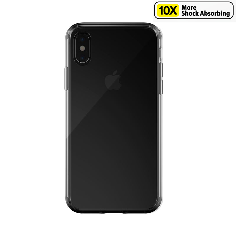 Just Mobile Tenc Air ümbris seadmele iPhone XS / X, kristallmust
