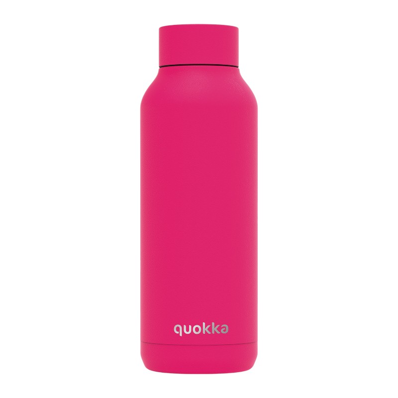 Quokka Solid roostevabast terasest termospudel, 510 ml, Raspberry Pink