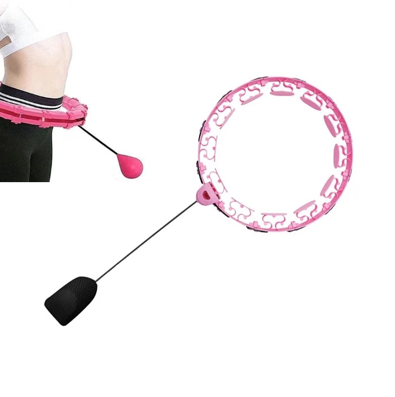 Smart Hula Hoop HHP008 võimlemisrõngas, roosa