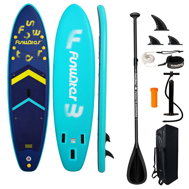 FunWater SUPFW71A 3,5 m täispuhutav SUP-laud, tumesinine
