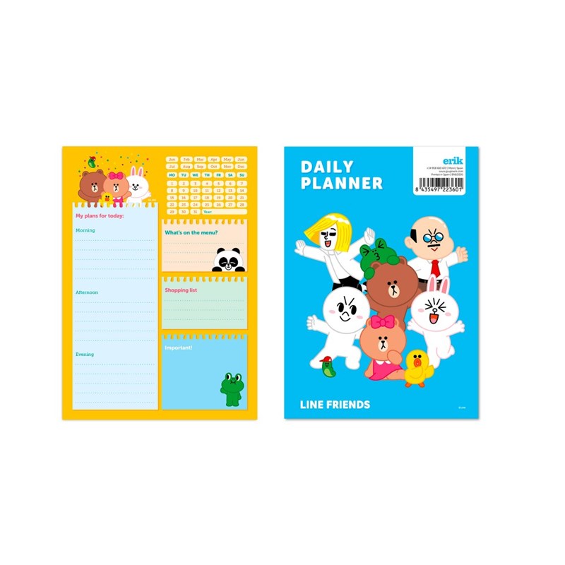Line Friends A5 planeerija