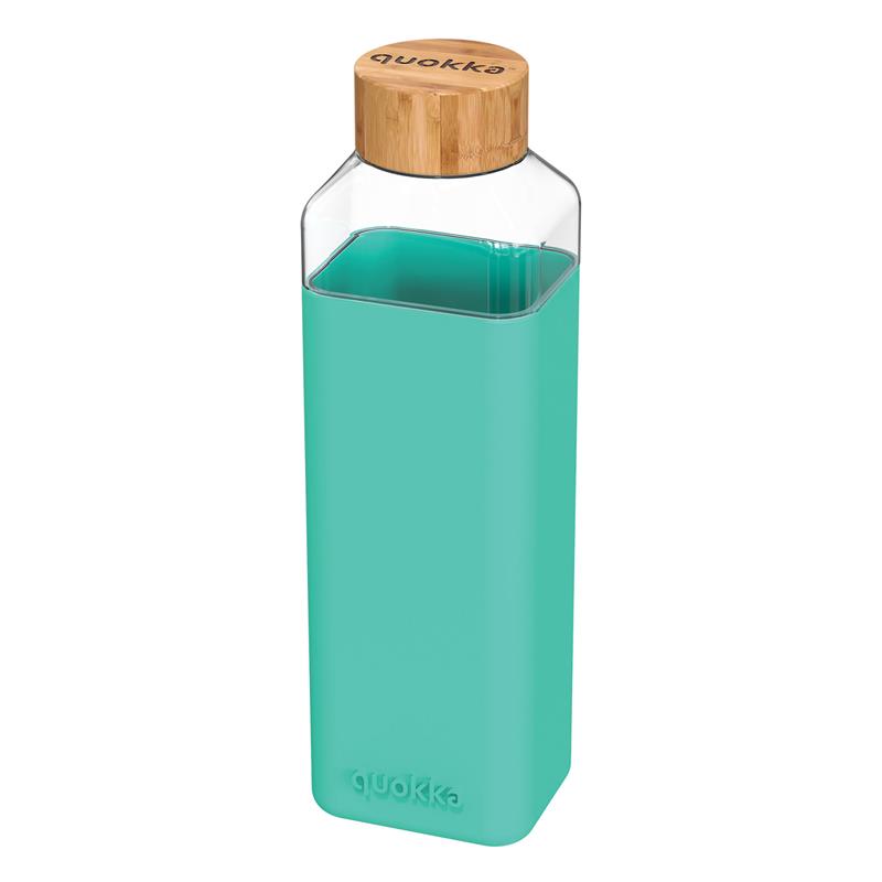 Quokka Storm klaasist joogipudel, 700 ml, sinakasroheline