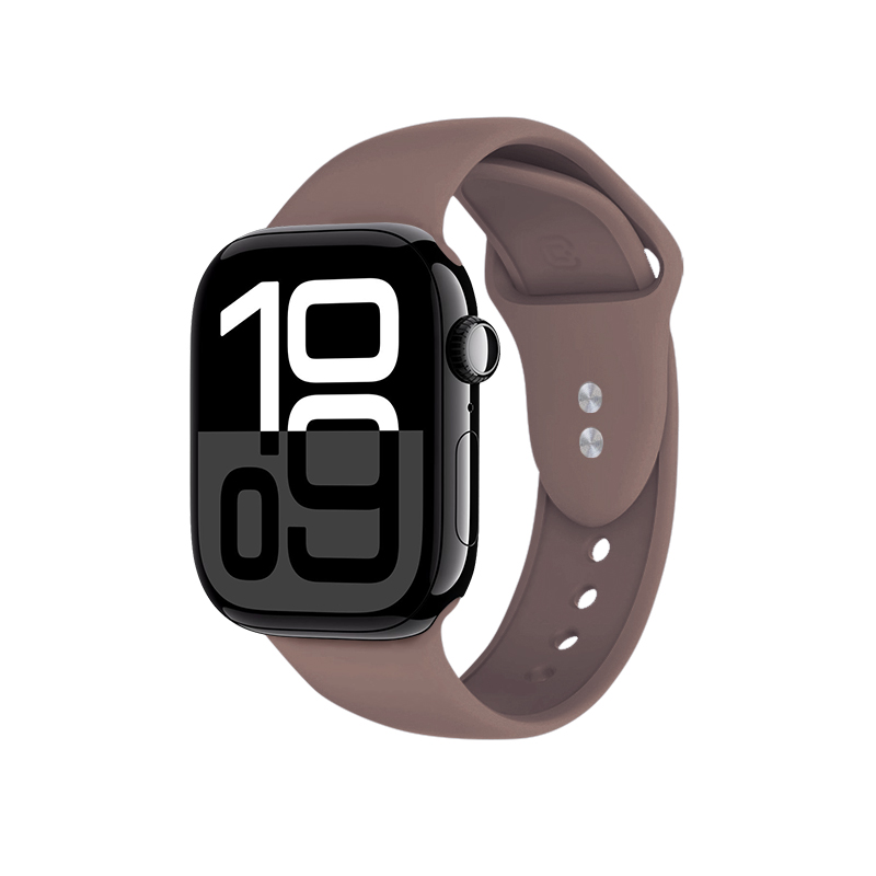 Crong Liquid Apple Watch rihm, 38/40/41/42 mm, pruun