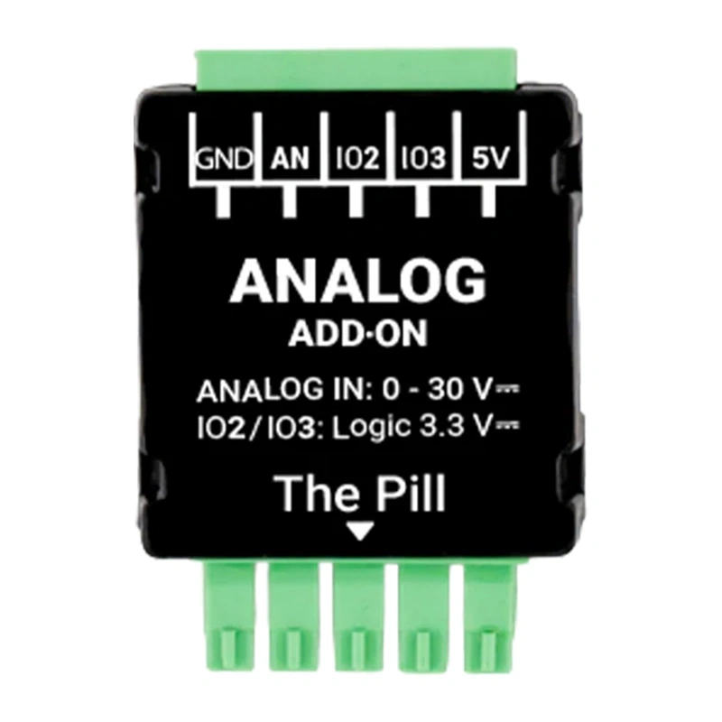 SHELLY 0-30V analoogmoodul – Shelly Pilli lisamoodul