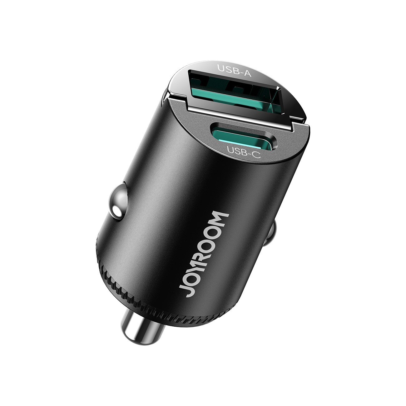 Joyroom JR-CCN18 65W USB-A USB-C autolaadija must