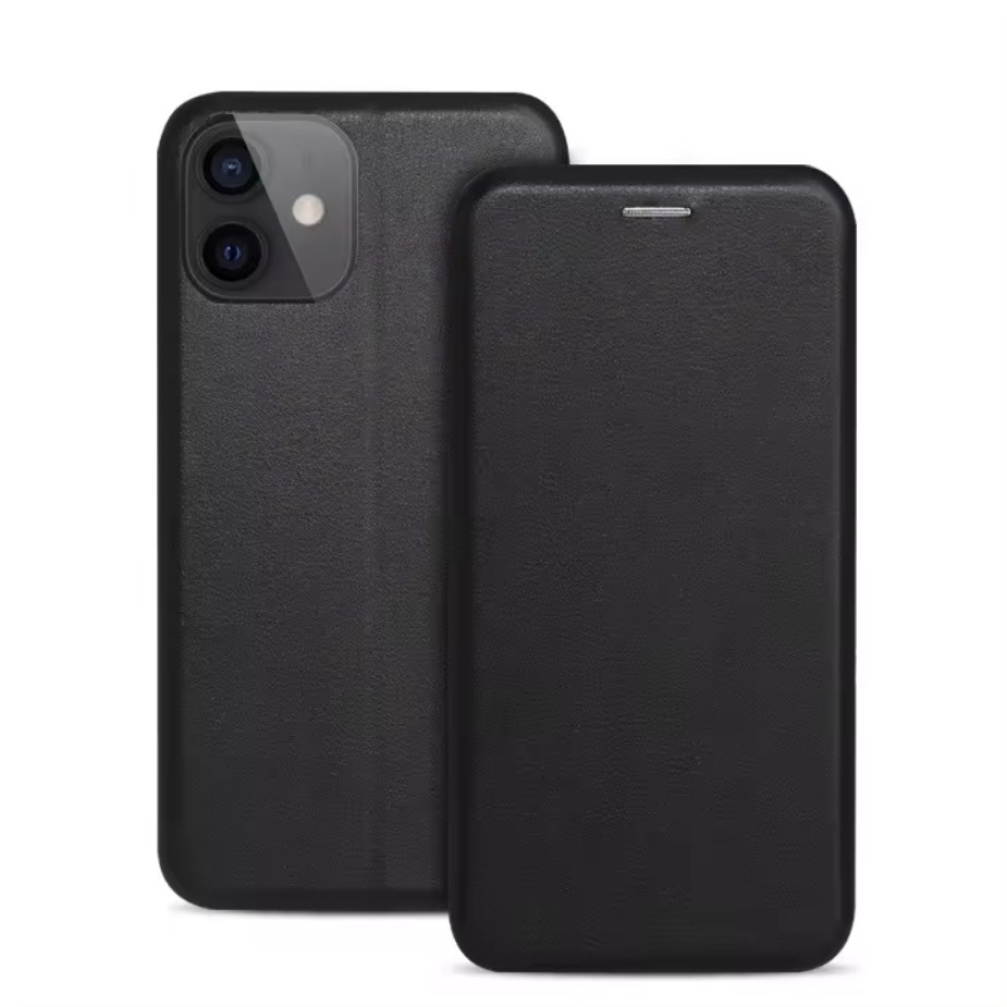 Book Elegance kaanega ümbris Xiaomi Redmi A7 Pro 4G/5G mudelile, must
