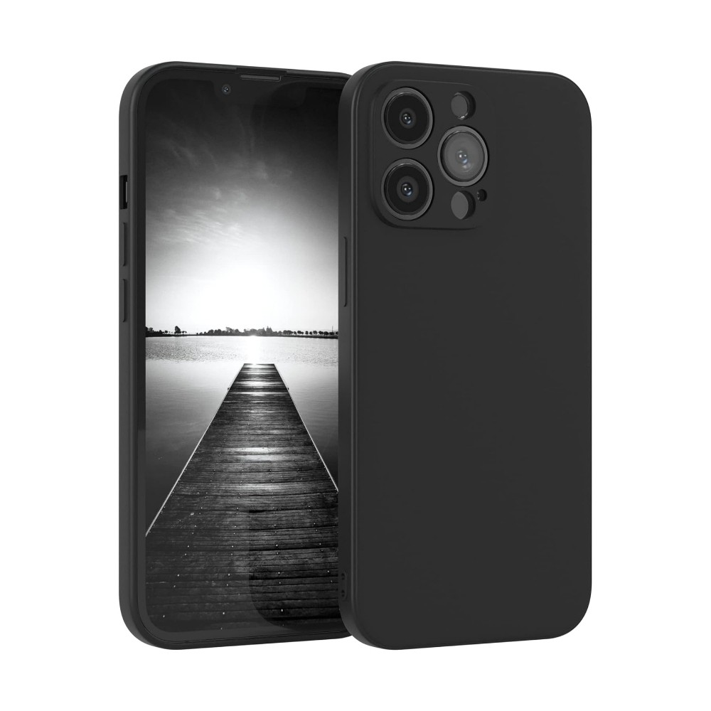 Liquid Silicone 1,5 mm ümbris Xiaomi Redmi A7 4G mudelile, must