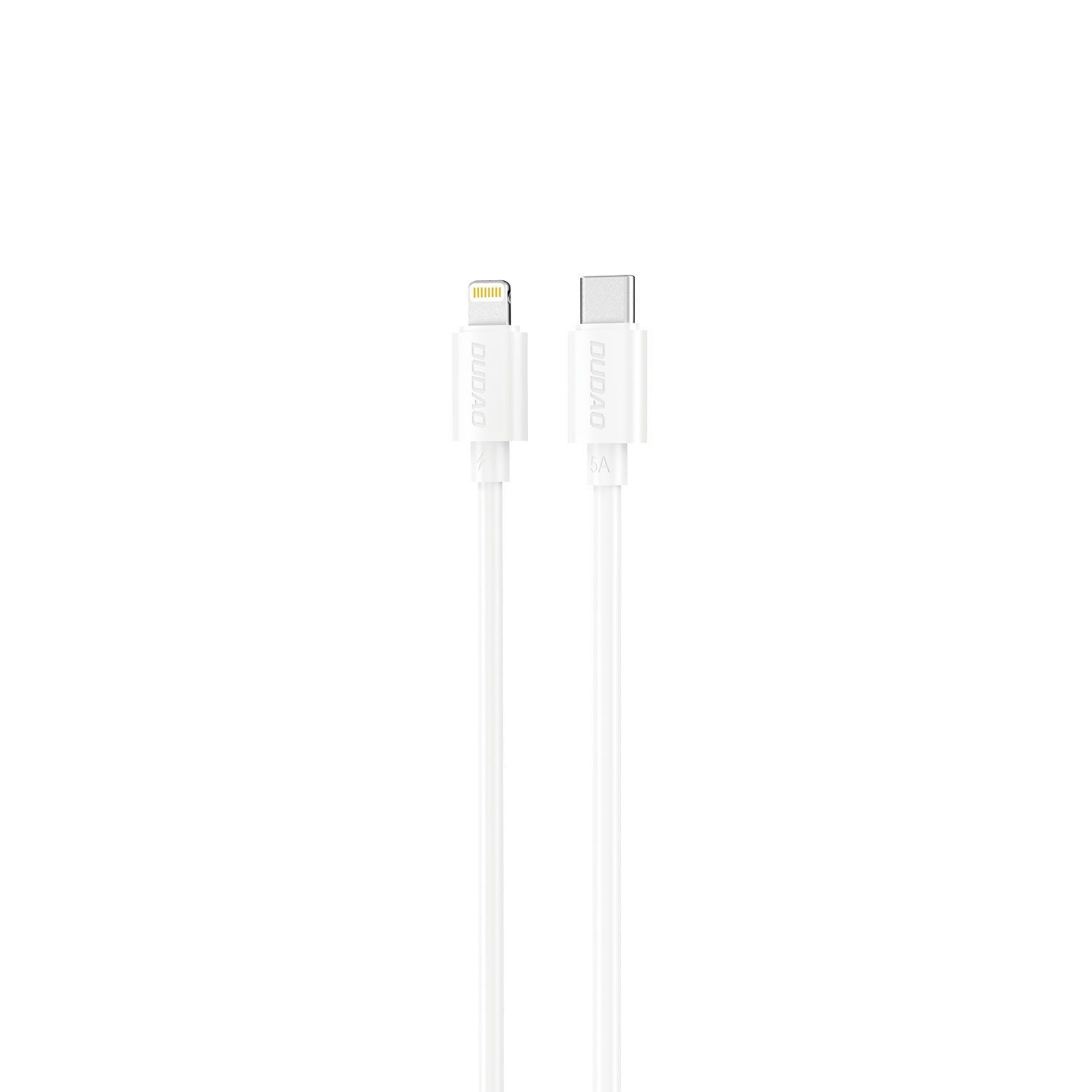 Dudao L4X USB-C–Lightning kaabel, 30 W, 2,0 m, valge