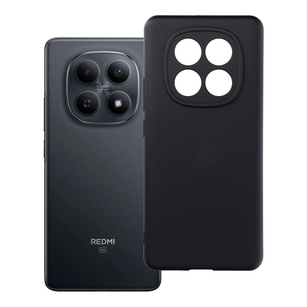 Silikoonümbris must Xiaomi Redmi Note 15 4G jaoks
