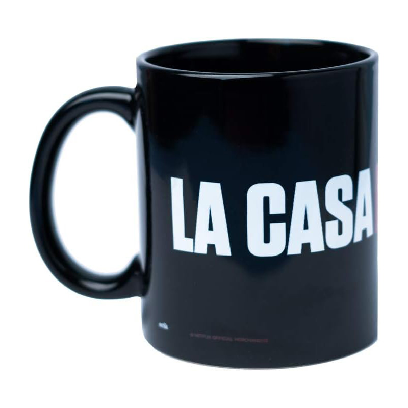 La Casa De Papel Logo keraamiline kruus kinkekarbis, 330 ml