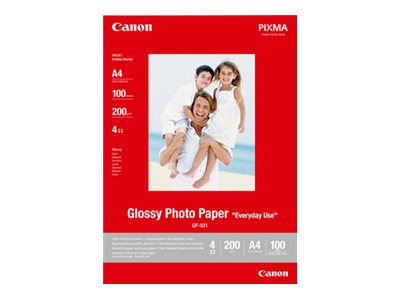 Canon GP-501 läikiv fotopaber, A4, 5 lehte