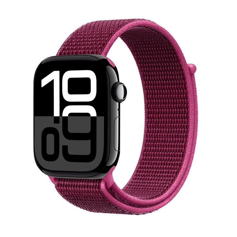 Crong Nylon Apple Watch spordirihm, 38/40/41/42 mm, Magenta Fusion