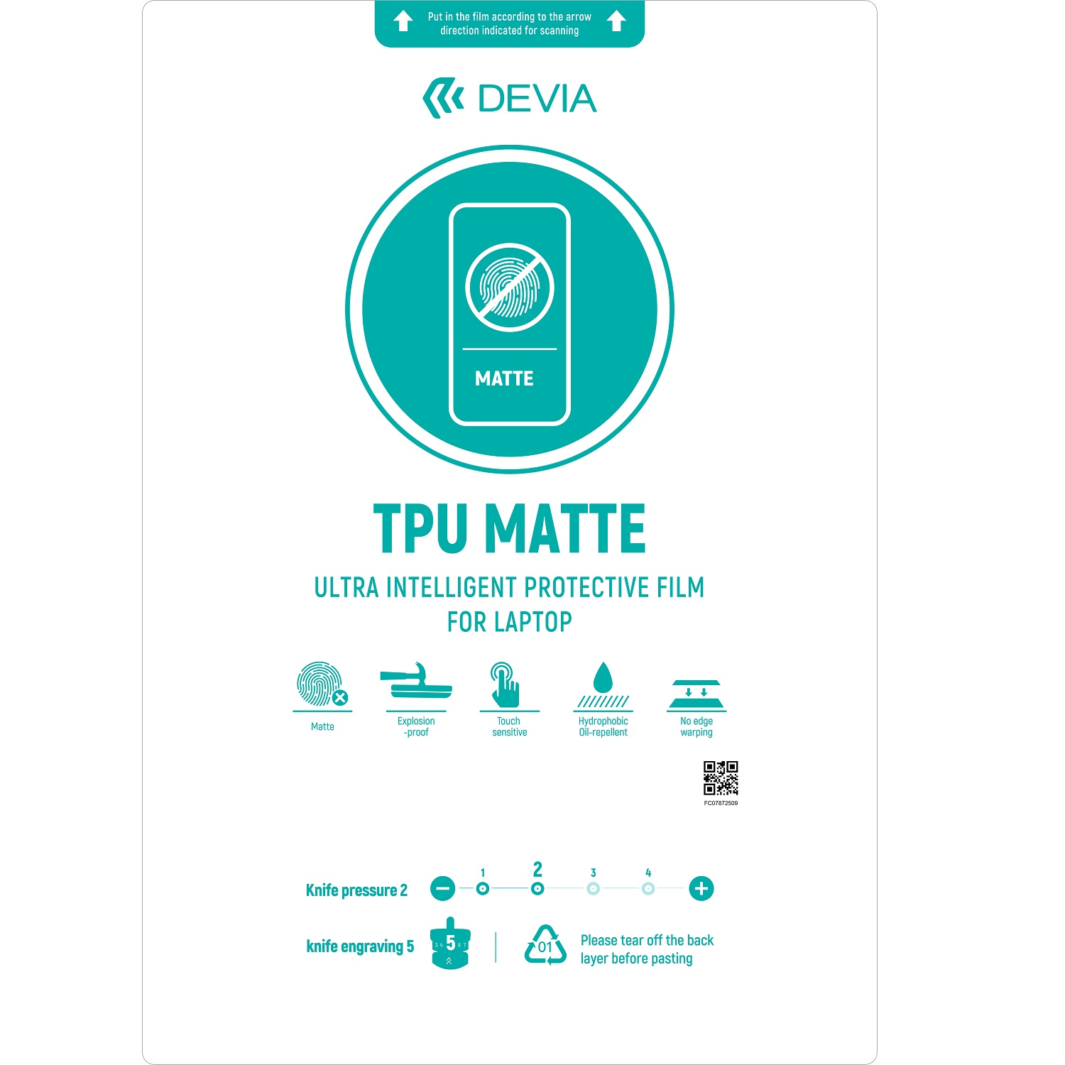 Devia Set foil anticrash mat for cutting machine 10pcs 29 x 42 cm