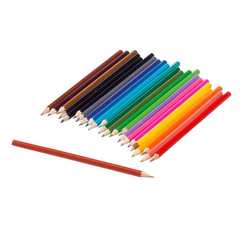 Topwrite värvipliiatsite komplekt, 24 tk