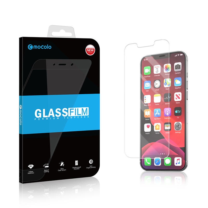 Mocolo 2.5D Clear Glass karastatud ekraanikaitseklaas seadmele iPhone 13 / 13 Pro