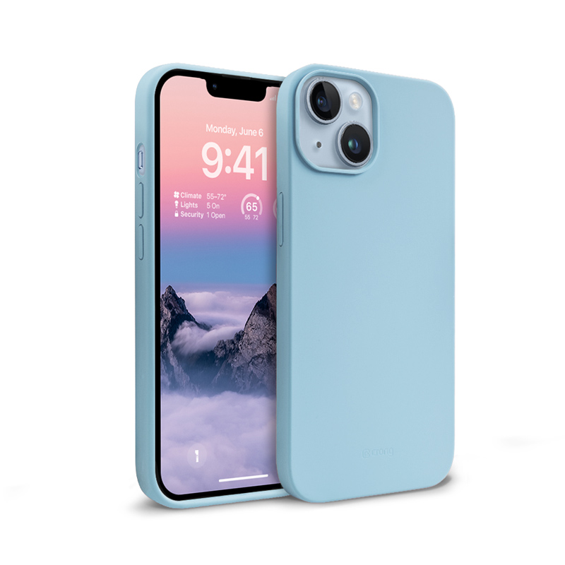 Crong Color Cover ümbris seadmele iPhone 14 Plus, sinine