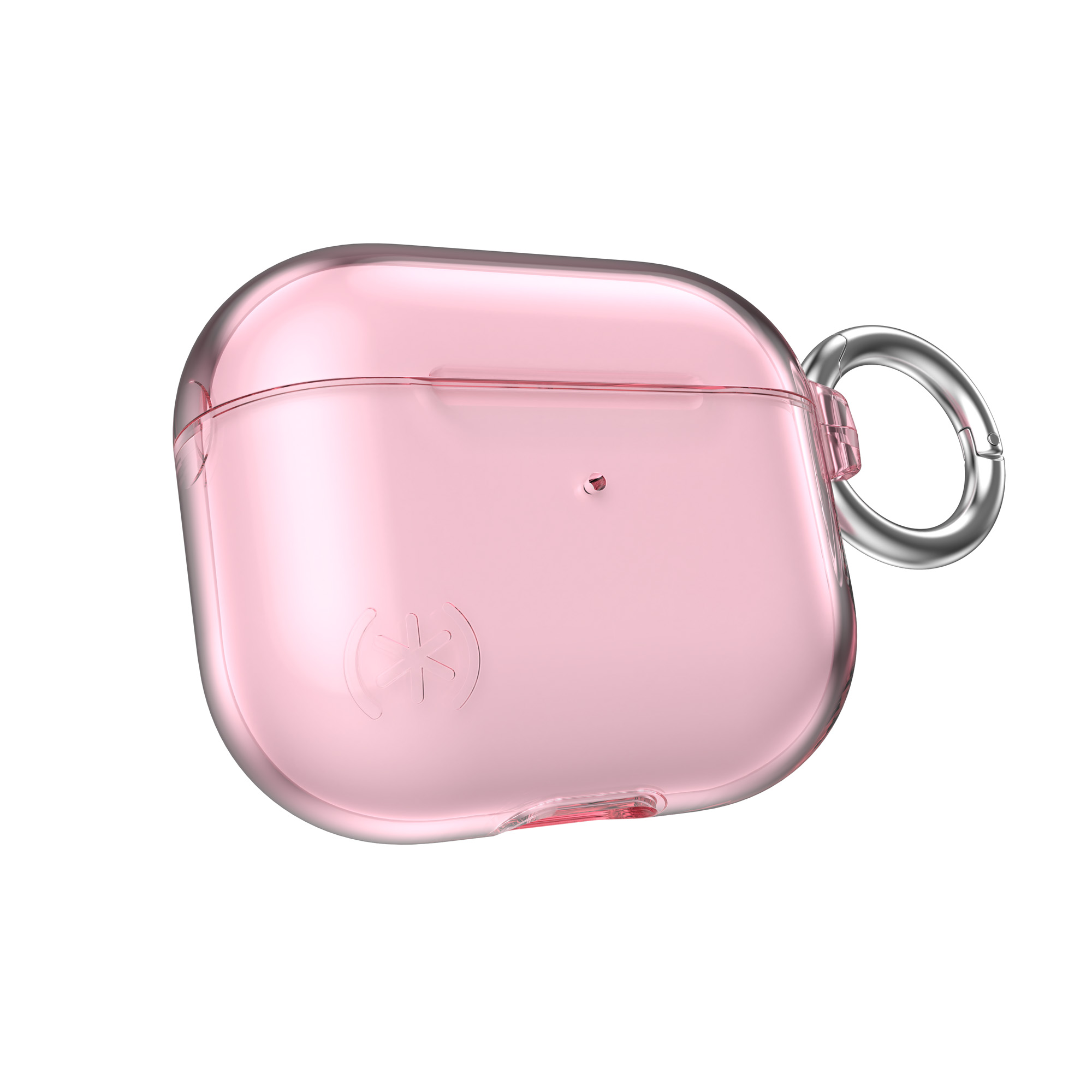 Speck Presidio Clear ümbris Apple AirPods 3 kõrvaklappidele, Microban mikroobivastase kaitsega, Icy Pink värvitoonis