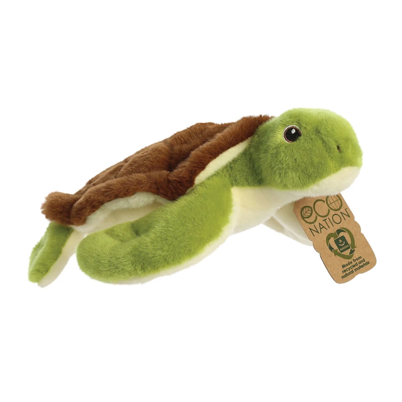 Eco Nation keskkonnahoidlik merikilpkonna plüüslelu, 27 cm
