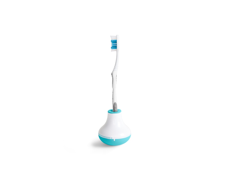 Quirky Bobble Brush hambaharjahoidik, sinine