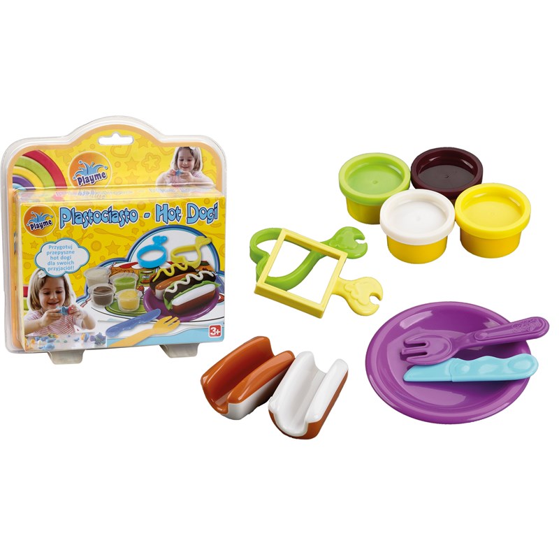 Playme mänguasi Hot Dog Cake plastpakendis