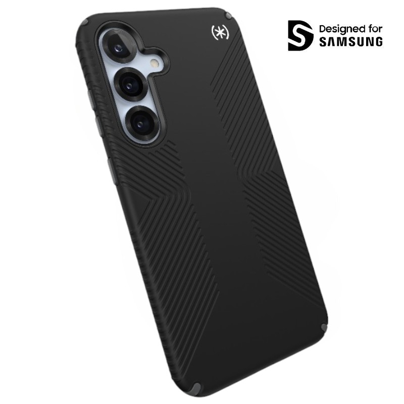 Speck Presidio2 Grip Magnet ümbris Samsung Galaxy S25+ / S24+ mudelitele, must / kiltkivihall